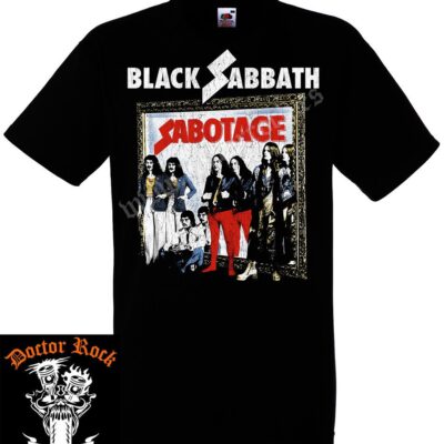 Camiseta Black Sabbath Sabotage Vintage