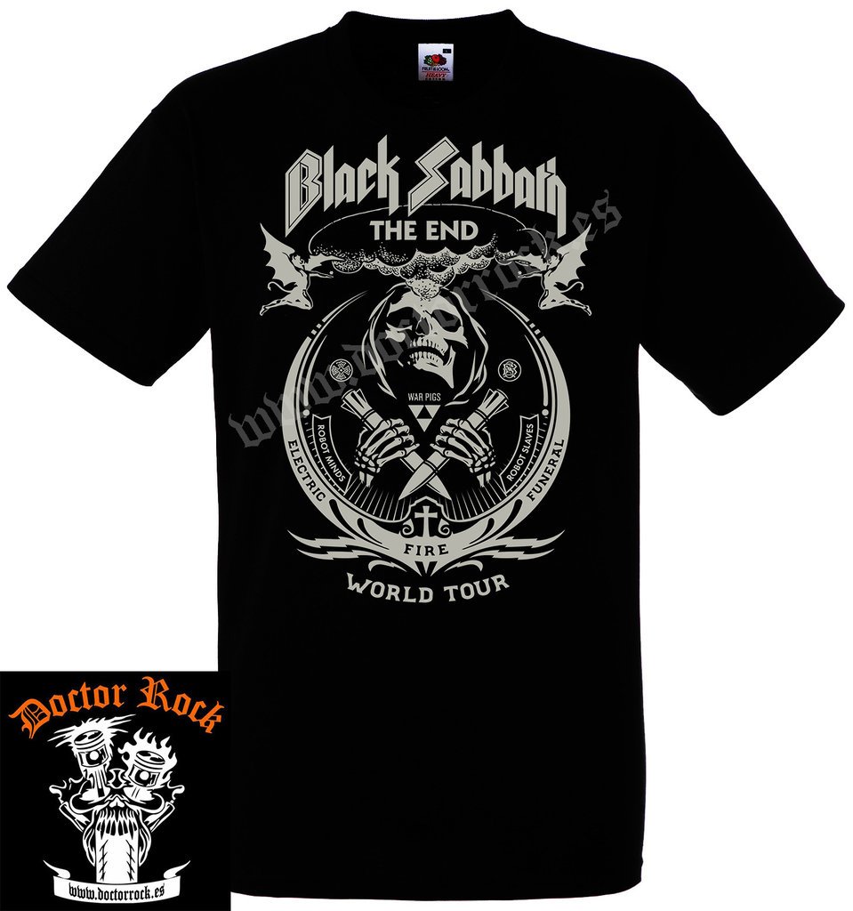 Camiseta Black Sabbath The End World Tour