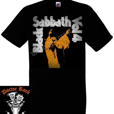 Camiseta Black Sabbath Vol 4 Vintage
