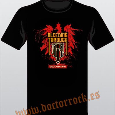 Camiseta Bleeding Through Declaration