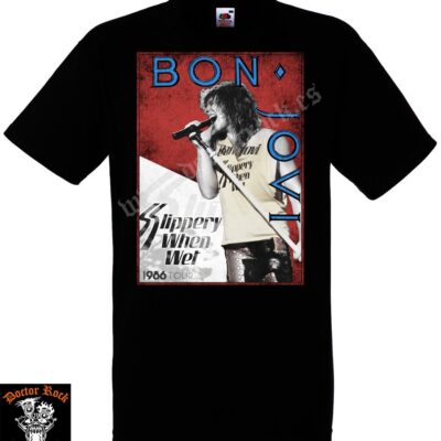 Camiseta Bon Jovi 1986 Tour