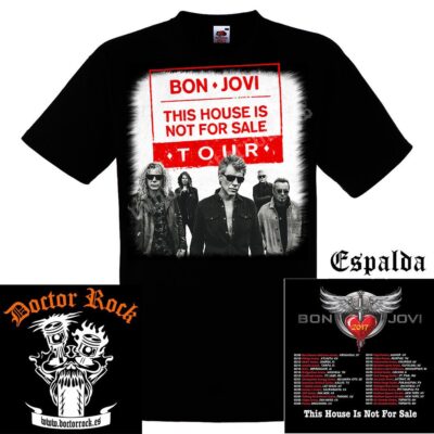 Camiseta Bon Jovi 2017 Tour