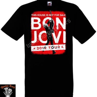 Camiseta Bon Jovi 2019 Tour