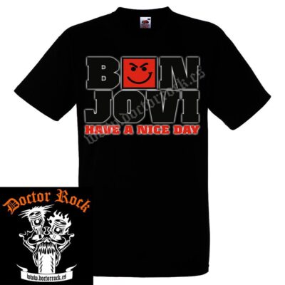 Camiseta Bon Jovi Have A Nice Day