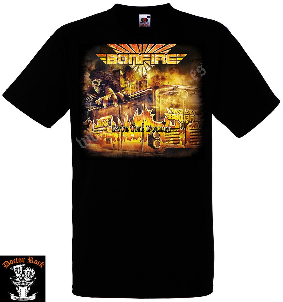 Camiseta Bonfire Byte The Bullet