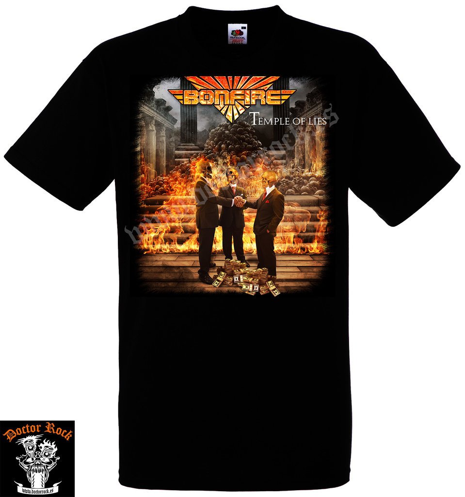 Camiseta Bonfire Temple Of Lies