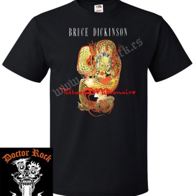 Camiseta Bruce Dickinson Tattooed Millionaire