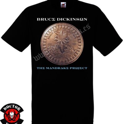 Camiseta Bruce Dickinson The Mandrake Project