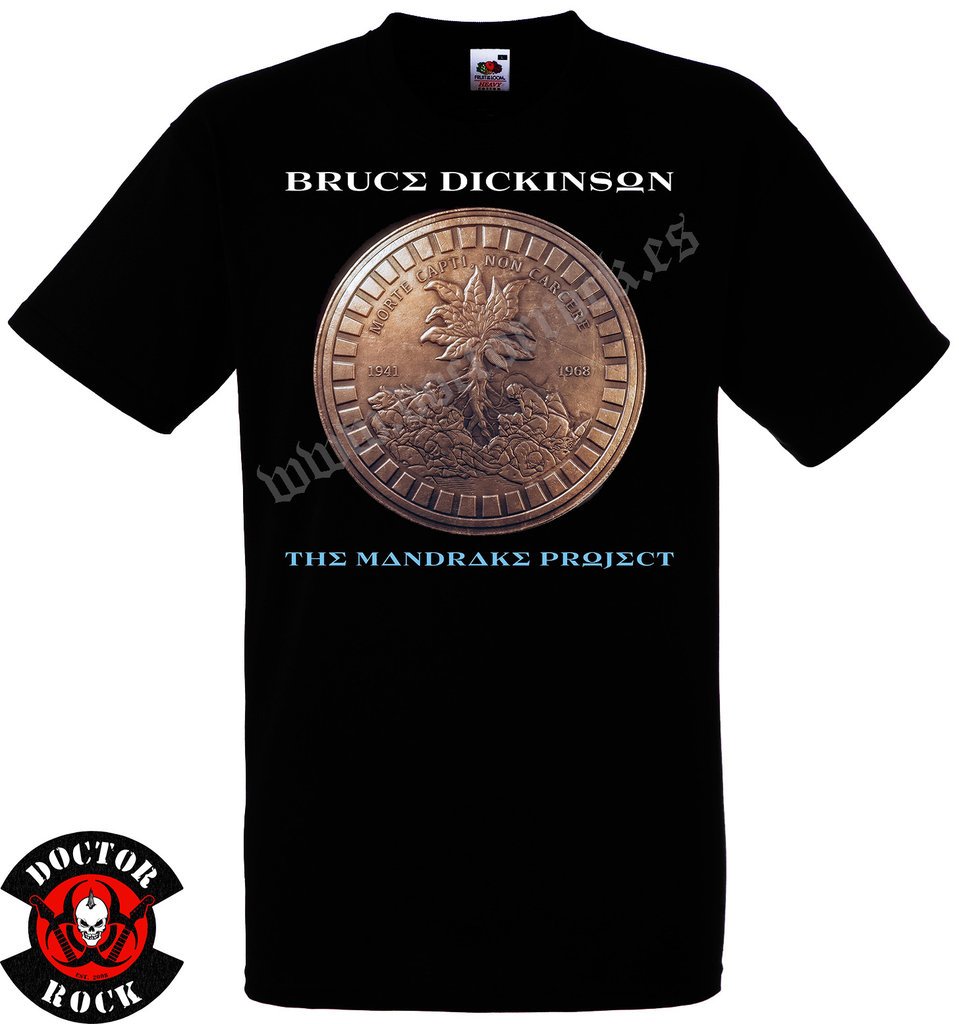 Camiseta Bruce Dickinson The Mandrake Project