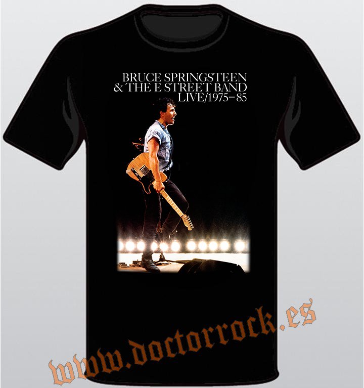 Camiseta Bruce Springsteen Live 1975-85