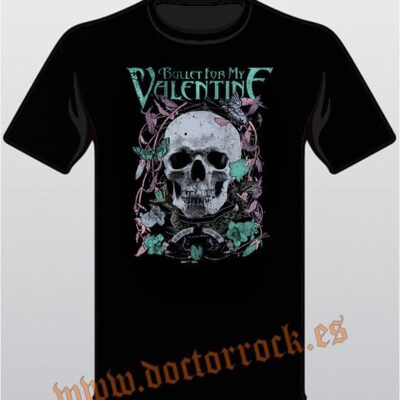 Camiseta Bullet for my Valentine Hearts Burts into Fire