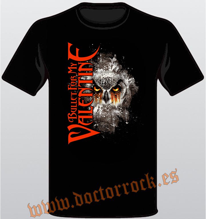Camiseta Bullet For My Valentine Owl