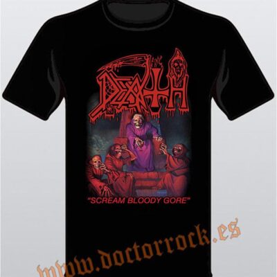 Camiseta Death Scream Bloody Gore