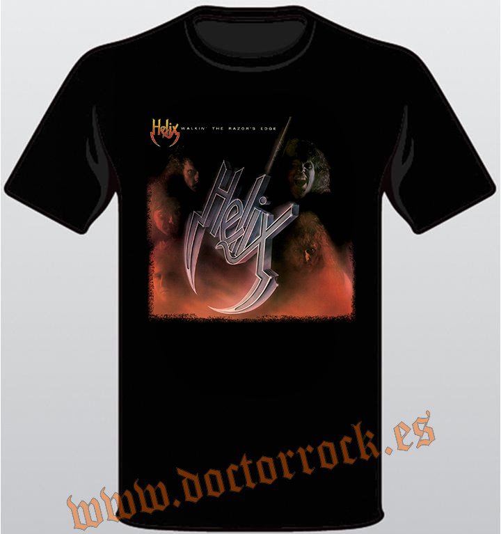 Camiseta Helix Walking The Razors Edge