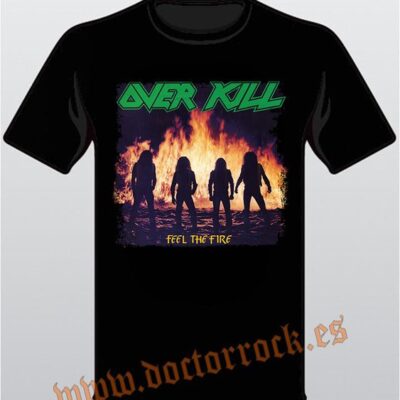 Camiseta Overkill Feel the Fire