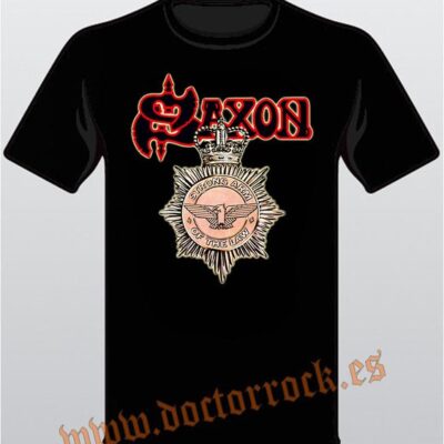 Camiseta Saxon Strong Arm of the Law