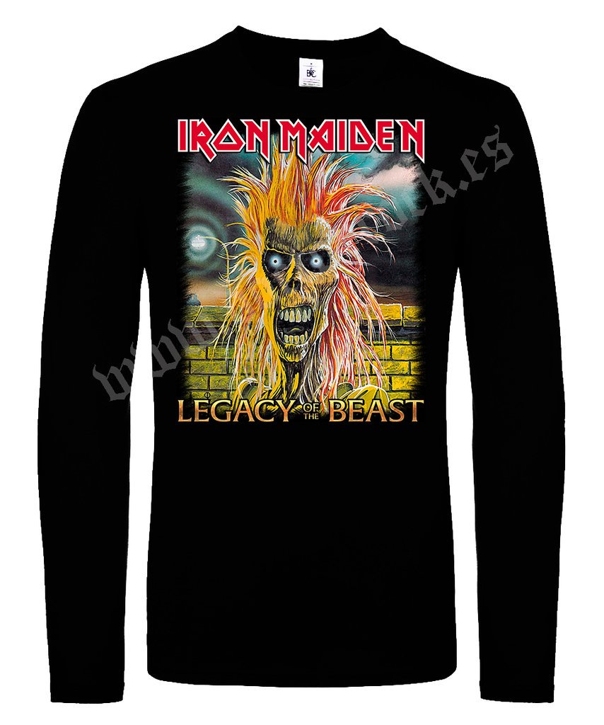 Camiseta Iron Maiden Prowler M/L