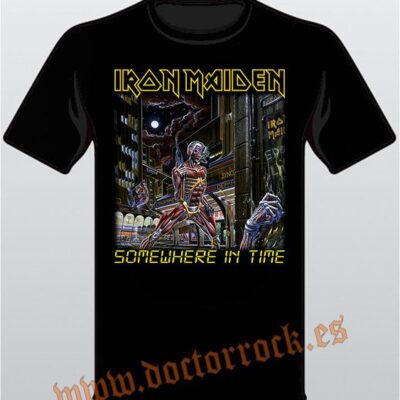 Camiseta Iron Maiden Somewhere In Time