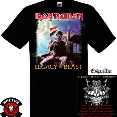 Camiseta Iron Maiden 2 Minutes To Midnight 2022