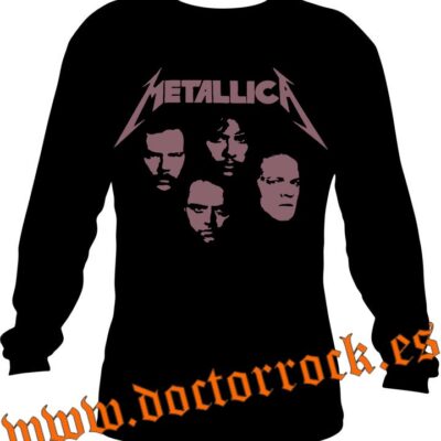 Camiseta Metallica manga larga