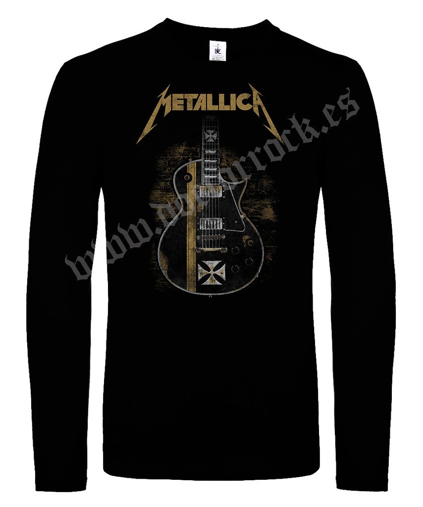 Camiseta Metallica Hetfield Guitar M/L