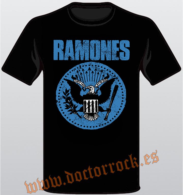 Camiseta Ramones Blue Shield