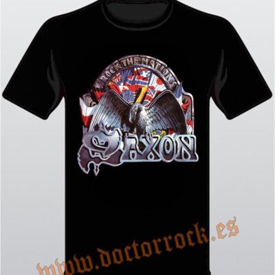 Camiseta Saxon Rock The Nations