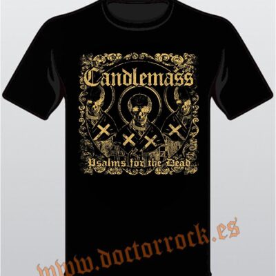 Camiseta Candlemass Psalms For The Dead