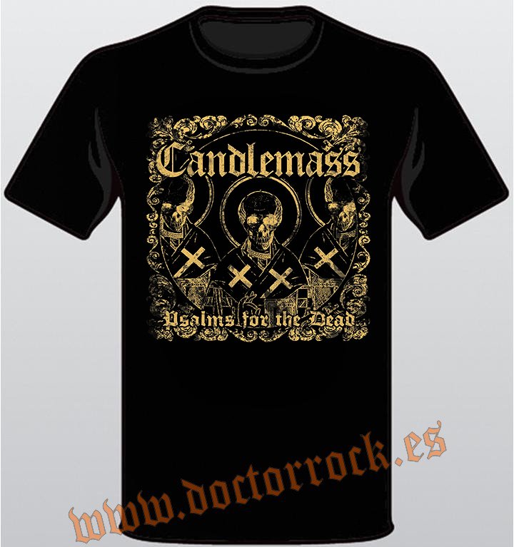 Camiseta Candlemass Psalms For The Dead