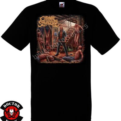 Camiseta Carnal Savagery Graveworms...