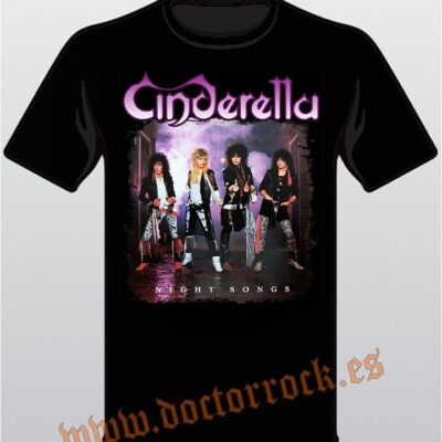 Camiseta Cinderella Night Songs