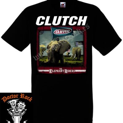 Camiseta Clutch The Elephant Riders