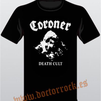 Camiseta Coroner Death Cult