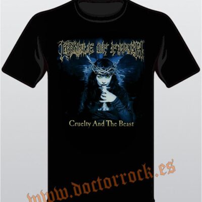 Camiseta Cradle Of Filth Cruelty And The Beast