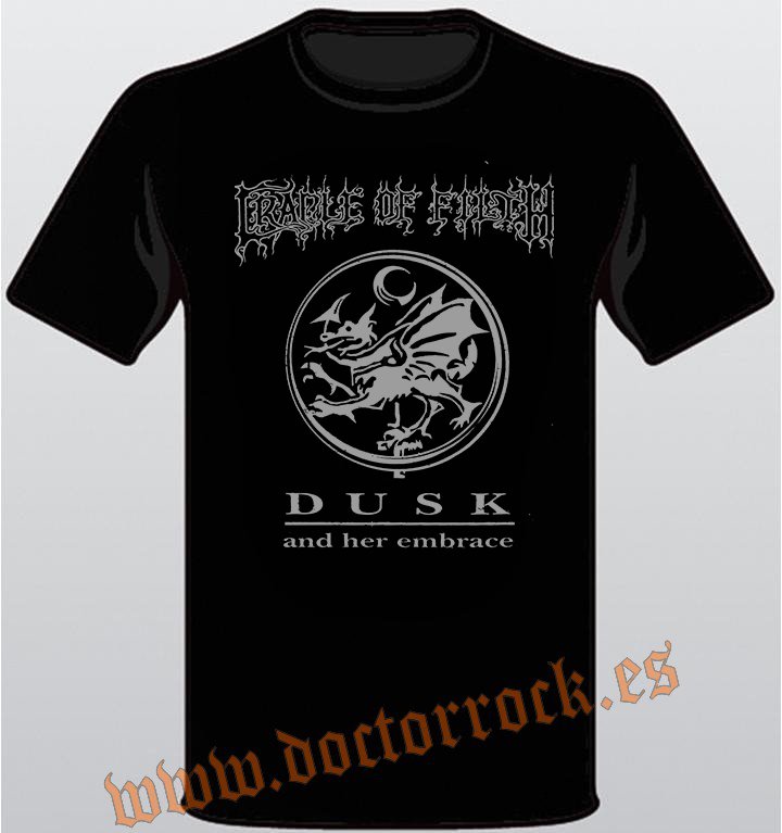 Camiseta Cradle of Filth Dusk And Her Embrace