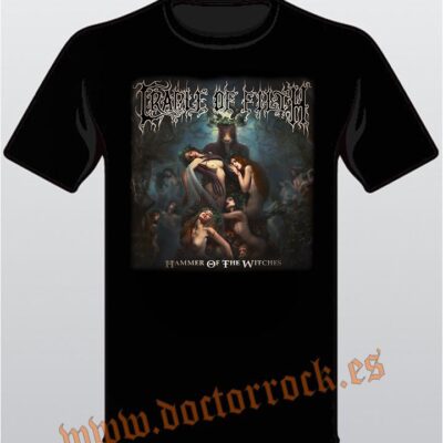 Camiseta Cradle Of Filth Hammer Of The Witches