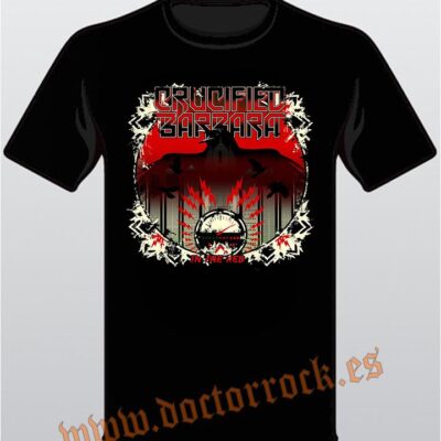 Camiseta Crucified Barbara In The Red