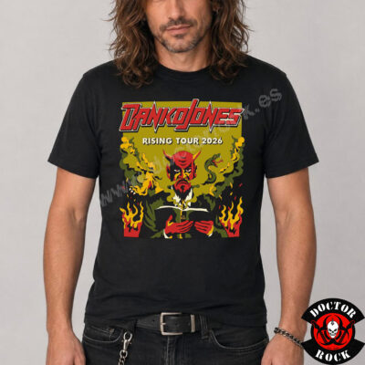 Camiseta Danko Jones Rising Tour 2026