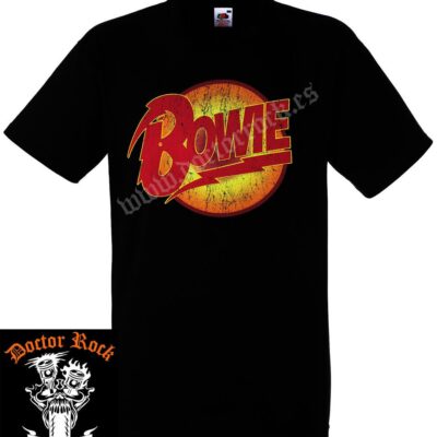 Camiseta David Bowie Vintage Logo