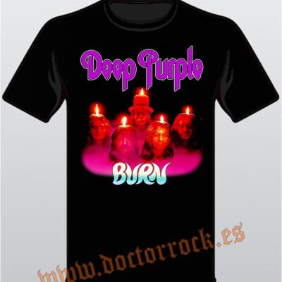 Camiseta Deep Purple Burn