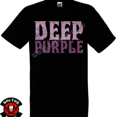 Camiseta Deep Purple Distressed Logo