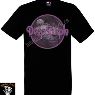 Camiseta Deep Purple Smoke Distressed