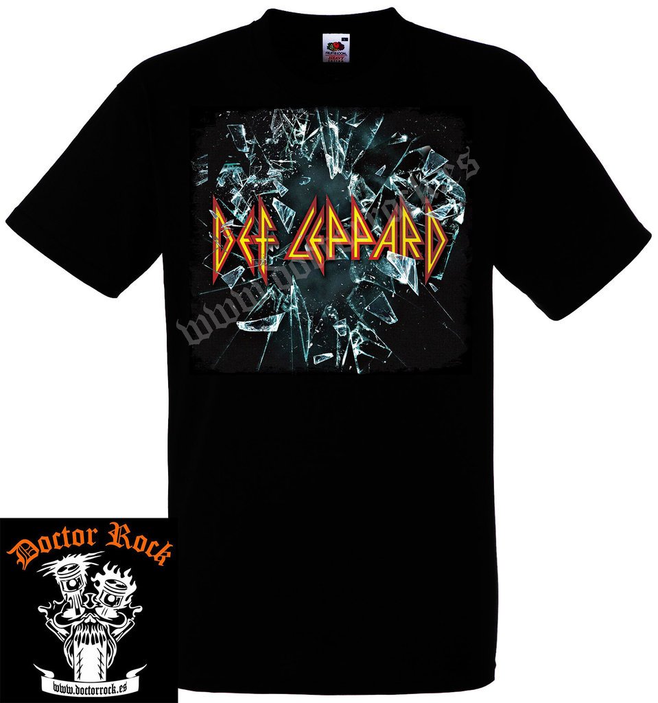 Camiseta Def Leppard Broken