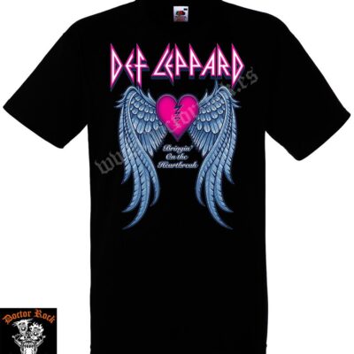 Camiseta Def Leppard Heartbreak