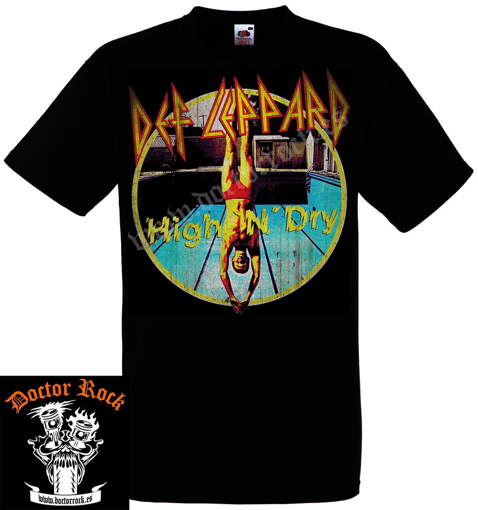 Camiseta Def Leppard High N Dry