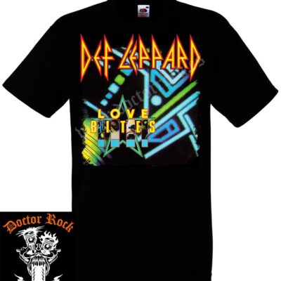 Camiseta Def Leppard Love Bites