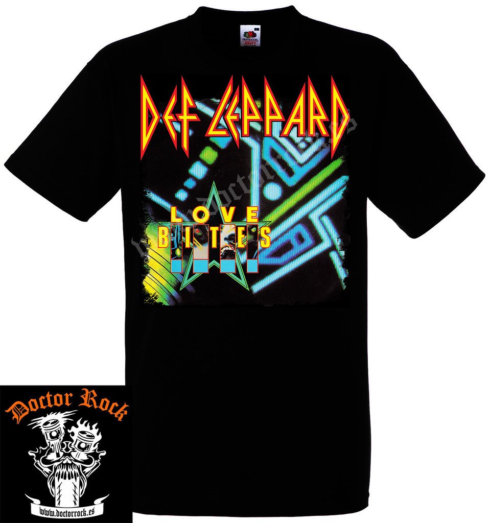 Camiseta Def Leppard Love Bites