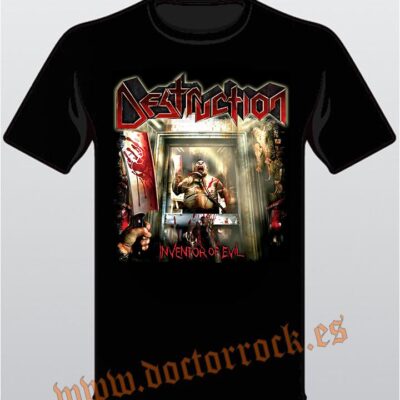 Camiseta Destruction Inventor Of Evil