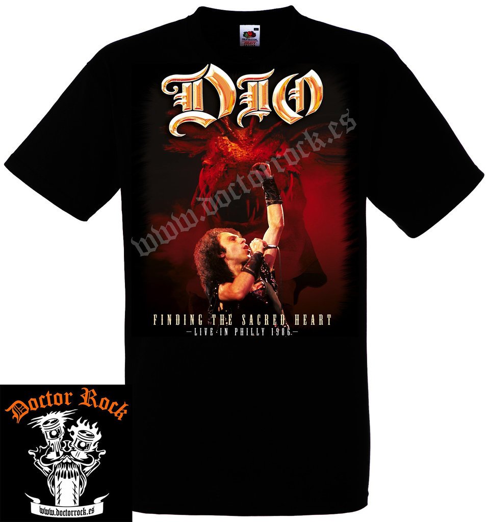 Camiseta Dio Finding The Sacred Heart