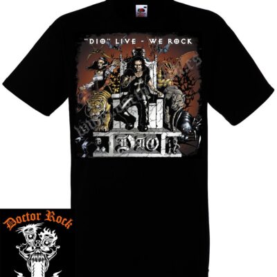 Camiseta Dio Live We Rock